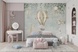 Фотошпалери флізелінові Walldeco Тварини в небі u95429 Різні кольори 100х100 см u95429 фото 1