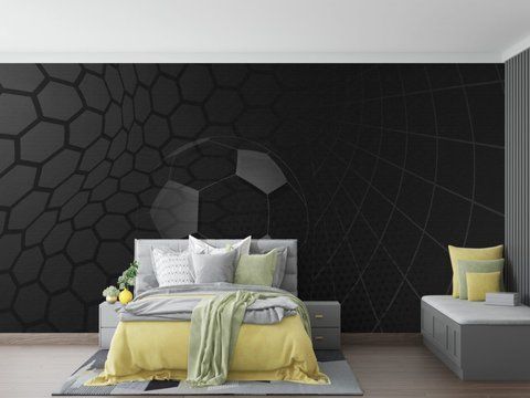 Фотообои флизелиновые Print-walls футбольный мяч 0108 100&times;100 см (Ш&times;В) 0108 фото