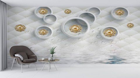 Фотошпалери флізелінові Print-walls Кільця ніжності 0503 100&times;100 см (Ш&times;В) 0503 фото