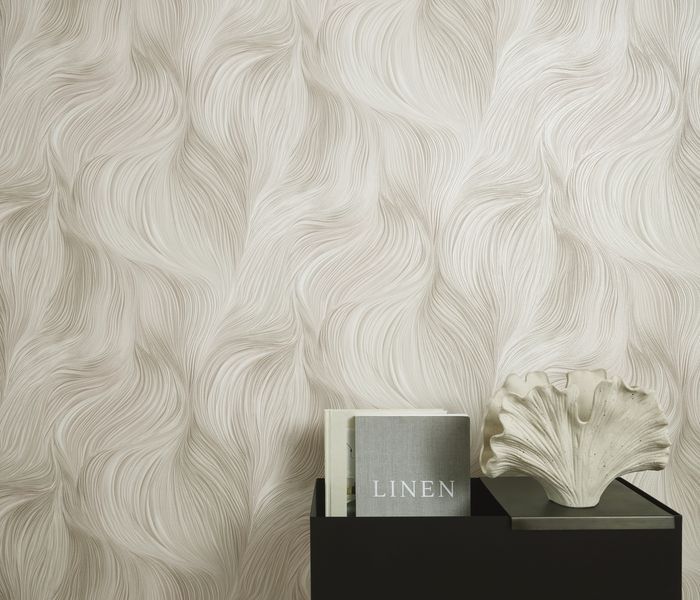 Флизелиновые обои винил горячего тиснения Erismann Fashion for walls 5 12250-05 Бежевый (1,06х10,05м) 12250-05 фото