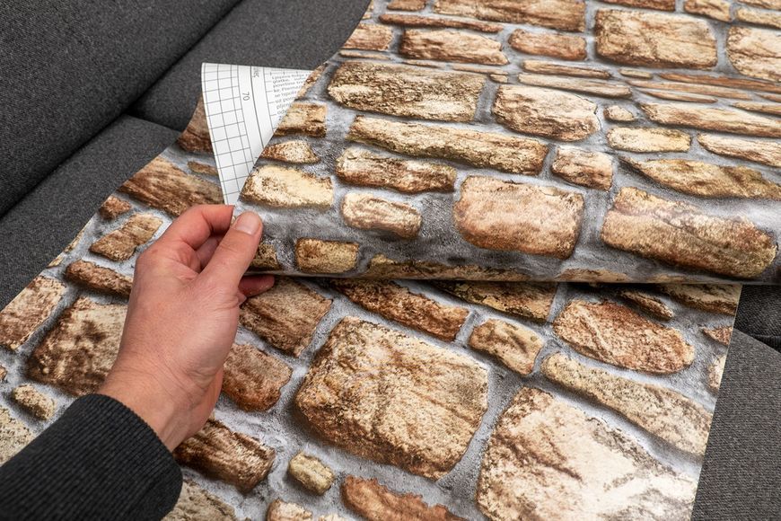 Самоклеюча плівка універсальна (0,675х15,00) GEKKOFIX 10659 Stone Wall 10659 фото
