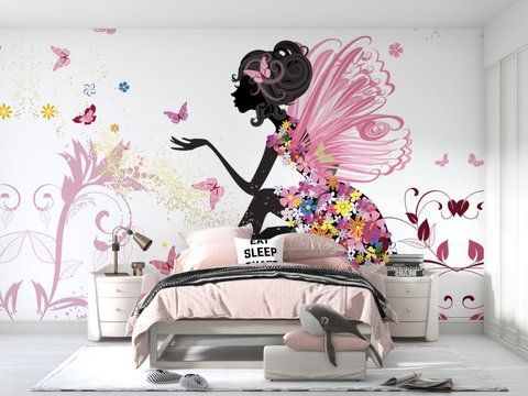 Фотообои флизелиновые Print-walls волшебная фея 0124 100&times;100 см (Ш&times;В) 0124 фото