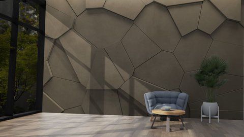 Фотообои флизелиновые Print-walls Рельеф гармонии 0741 100&times;100 см (Ш&times;В) 0741 фото