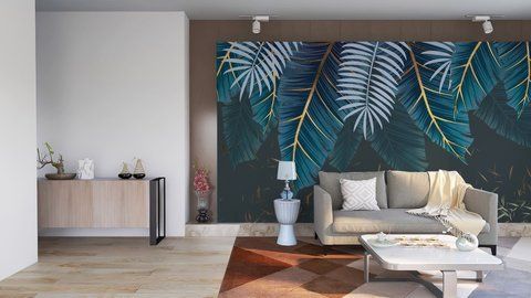 Фотообои флизелиновые Print-walls свет в джунглях 0790 100&times;100 см (Ш&times;В) 0790 фото