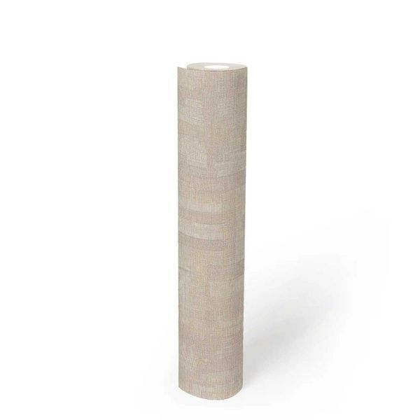 Флизелиновые обои винил горячего тиснения AS Creation Metropolitan 78204-1 бежевый (0,53х10,05м) 78204-1 фото