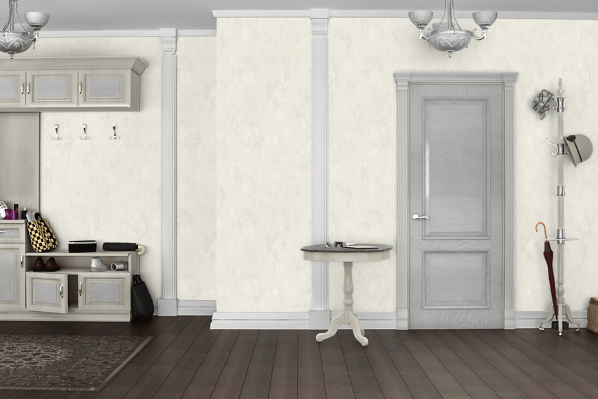 Флізелінові шпалери вініл гарячого тиснення GrandecoLife Jenny CA40606 Бежевий (1,06х10,05м) CA40606 фото