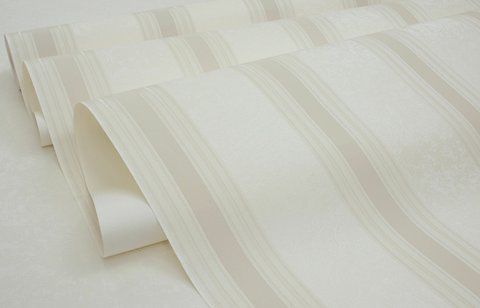 Флізелінові шпалери вініл гарячого тиснення SINTRA Almera, Senorita Stripe 540701 Білий (1,06х10,05м) 540701 фото