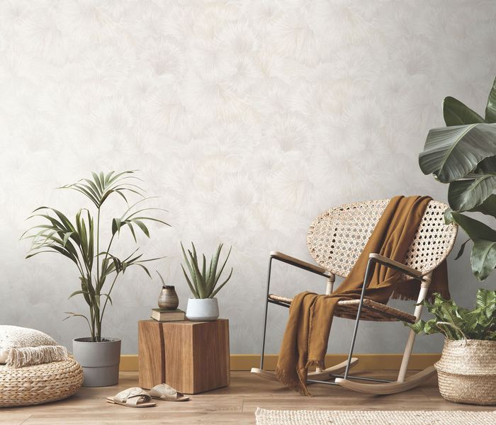 Флизелиновые обои винил горячего тиснения Erismann Fashion for Walls 4 12183-26 светло-бежевый (1,06х10,05м) 12183-26 фото