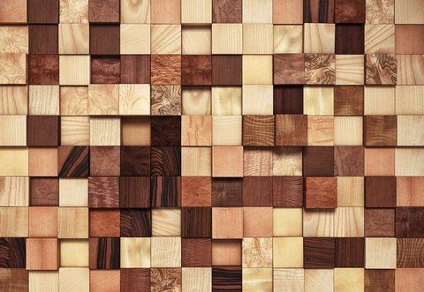 Фото обои Панно KOMAR Lumbercheck бумажные моющиеся 8-978 (368х254 см) 8-978 фото