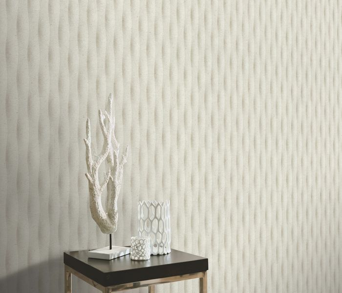 Флізелінові шпалери вініл гарячого тиснення Erismann Fashion for walls 5 12251-38 Бежевий (1,06х10,05м) 12251-38 фото