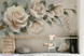 Фотообои флизелиновые Walldeco Большие 3D Розы u31353 Бежевый 100х100 см u31353 фото 1