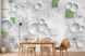 Фотообои флизелиновые Print-walls 3D одуванчики с кругами 0334 100&times;100 см (Ш&times;В) 0334 фото 1