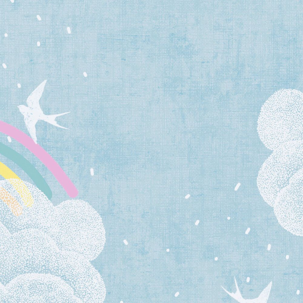 Флізелінові шпалери вініл гарячого тиснення AS Creation Mia & Paul 78693-1 Блакитний (0,53х10,05м) 78693-1 фото