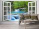 Фотообои флизелиновые Print-walls Окно на водопад 0645 100&times;100 см (Ш&times;В) 0645 фото 1