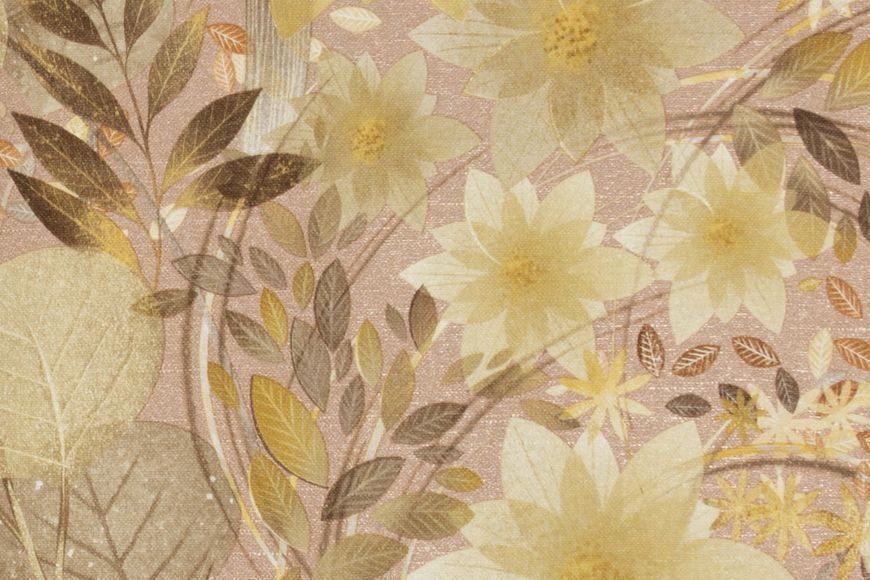 Флизелиновые обои винил горячего тиснения Erismann Secret Garden 12238-20 Желтый (1,06х10,05м) 12238-20 фото