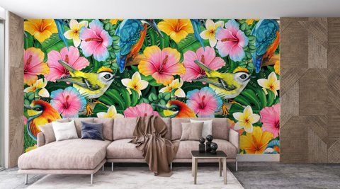 Фотообои флизелиновые Print-walls яркие краски 033 100&times;100 см (Ш&times;В) 033 фото
