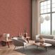Флизелиновые обои винил горячего тиснения AS Creation Metropolitan 78128-4 оранжевый (0,53х10,05м) 78128-4 фото 6