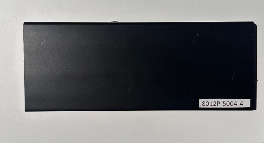 Дюрополимерный плинтус UMI &laquo;Черный&raquo; 80&times;2500&times;12 мм, арт. UMI8012P-5004-4 UMI8012P-5004-4 фото