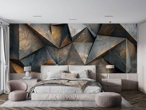 Фотообои флизелиновые Print-walls 3D металл 0120 100&times;100 см (Ш&times;В) 0120 фото