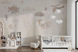 Фотообои флизелиновые Walldeco Горы и воздушный транспорт w00414 Бежевый 100х100 см w00414 фото 1