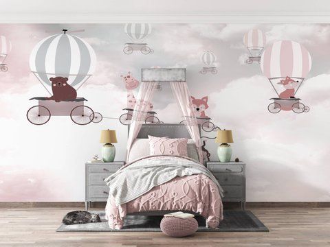 Фотошпалери флізелінові Print-walls Весела експедиція 0446 100&times;100 см (Ш&times;В) 0446 фото
