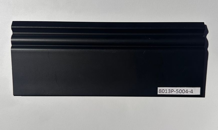 Дюрополимерный плинтус UMI &laquo;Черный&raquo; 80&times;2500&times;13 мм, арт. UMI8013P-5004-4 UMI8013P-5004-4 фото