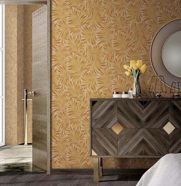 Флизелиновые обои винил горячего тиснения AdaWall Seven 7812-4 Черный (1,06х10,05м) 7812-4 фото
