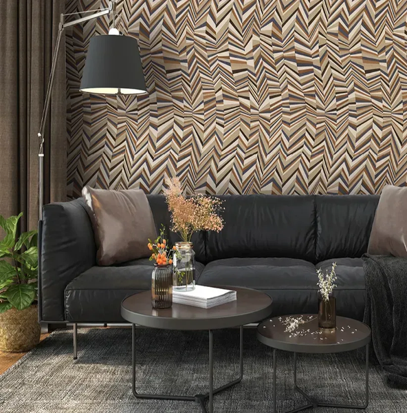 Флізелінові шпалери вініл гарячого тиснення DU&KA Loft 29420-4 Різні кольори (1,06х10,05м) 29420-4 фото
