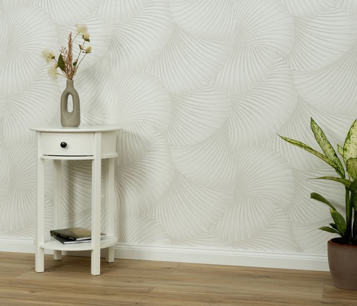 Флизелиновые обои винил горячего тиснения Erismann Fashion for walls 5 12253-38 Кремовый (1,06х10,05м) 12253-38 фото