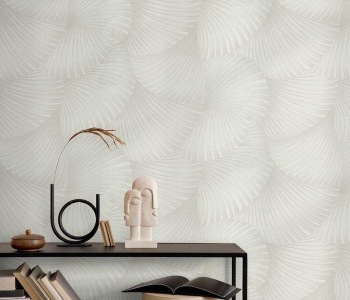 Флизелиновые обои винил горячего тиснения Erismann Fashion for walls 5 12253-38 Кремовый (1,06х10,05м) 12253-38 фото