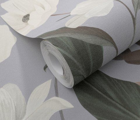 Флизелиновые обои винил горячего тиснения Erismann Secret Garden 12240-31 Серый (1,06х10,05м) 12240-31 фото