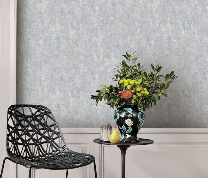 Флизелиновые обои винил горячего тиснения Erismann Fashion for Walls 4 12185-31 светло-серый (1,06х10,05м) 12185-31 фото