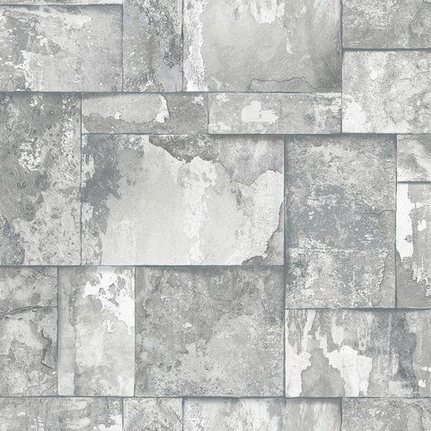 Флизелиновые обои винил горячего тиснения AdaWall Roka 23106-1 Серый (1,06х10,05м) 23106-1 фото
