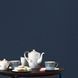 Флизелиновые обои винил горячего тиснения Erismann Elle Decoration 12216-08 синий (1,06х10,05м) 12216-08 фото 5