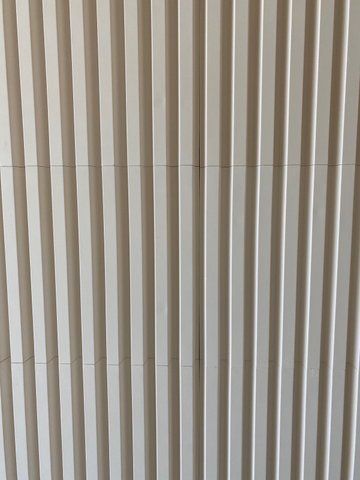 3D гіпсова панель Рейки 500x500x48 мм Knauf Г-10 Рейки фото