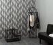Флизелиновые обои винил горячего тиснения Erismann Fashion for walls 5 12254-29 Темно-серый (1,06х10,05м) 12254-29 фото 5