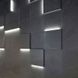 Гипсовая 3D панель LED Квадраты с подсветкой 250&times;250&times;100-300 мм Лэд квадраты фото 6