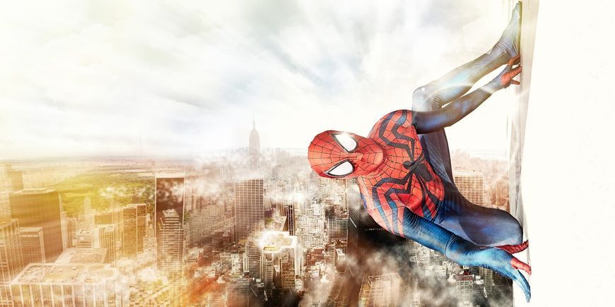 Фотообои флизелиновые Print-walls Spider-man 0388 100&times;100 см (Ш&times;В) 0388 фото