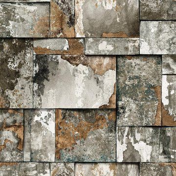 Флізелінові шпалери вініл гарячого тиснення AdaWall Roka 23106-3 Різні кольори (1,06х10,05м) 23106-3 фото