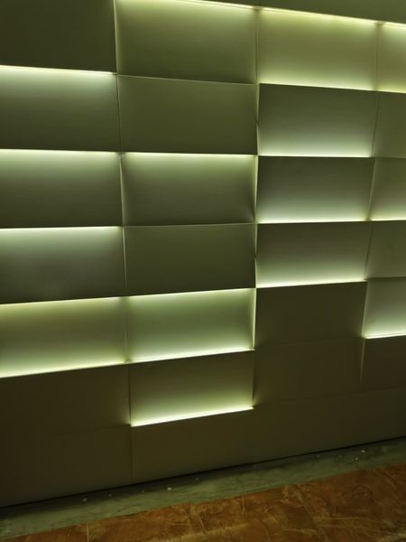 3D гіпсова панель LED Космо 600x300 мм з підсвіткою Knauf Г-10 Лед Космо фото