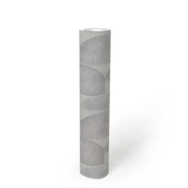 Флизелиновые обои винил горячего тиснения AS Creation Metropolitan 39658-2 серый (0,53х10,05м) 39658-2 фото