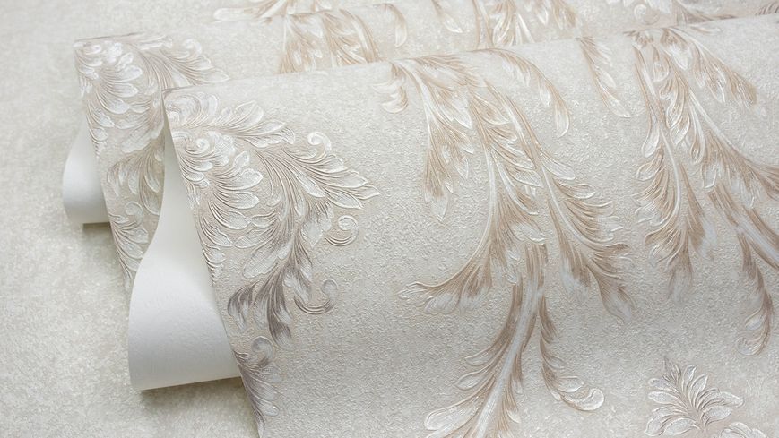 Флізелінові шпалери вініл гарячого тиснення SINTRA Willow 520079 Бежевий (1,06х10,05м) 520079 фото