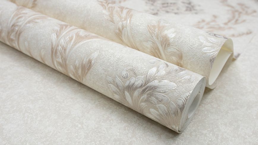 Флізелінові шпалери вініл гарячого тиснення SINTRA Willow 520079 Бежевий (1,06х10,05м) 520079 фото