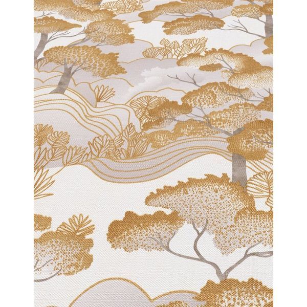 Флизелиновые обои винил горячего тиснения Erismann Elle Decoration 12221-30 золотой (1,06х10,05м) 12221-30 фото