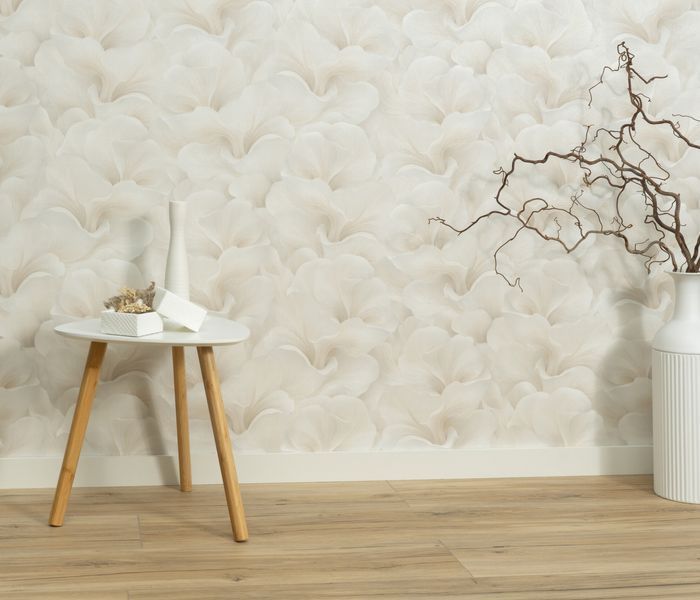 Флизелиновые обои винил горячего тиснения Erismann Fashion for walls 5 12255-02 Бежевый (1,06х10,05м) 12255-02 фото