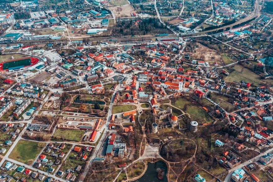 Фотошпалери флізелінові Print-walls містечко 0240 100&times;100 см (Ш&times;В) 0240 фото