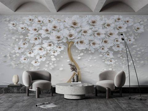 Фотошпалери флізелінові Print-walls Квітуча тиша 0613 100&times;100 см (Ш&times;В) 0613 фото