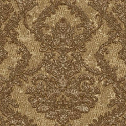 Флизелиновые обои винил горячего тиснения AdaWall Seyyah 1303-4 Коричневый (1,06х10,05м) 1303-4 фото