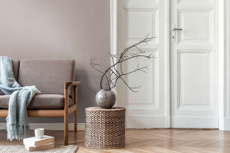Флизелиновые обои винил горячего тиснения AS Creation Metropolitan 78154-8 серый (0,53х10,05м) 78154-8 фото