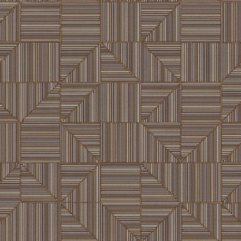 Флізелінові шпалери вініл гарячого тиснення AdaWall Omega 23209-6 коричневий (1,06х10,05м) 23209-6 фото